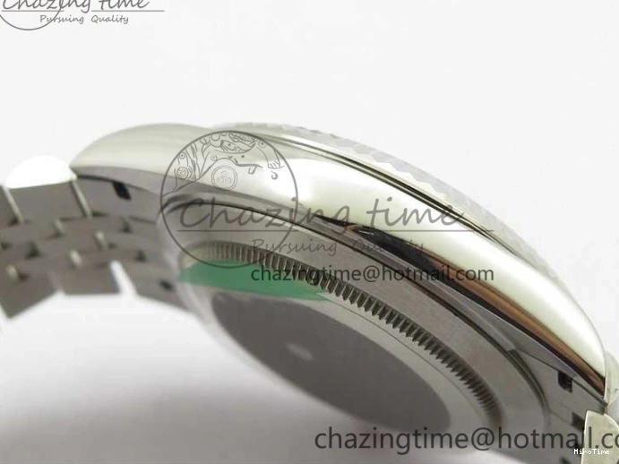 MiroTime 0327 DateJust 41MM 126334 904L SS VRF 1:1 Best Edition Silver Dial Crystals Markers on SS Jubilee Bracelet A FashionForward 2907